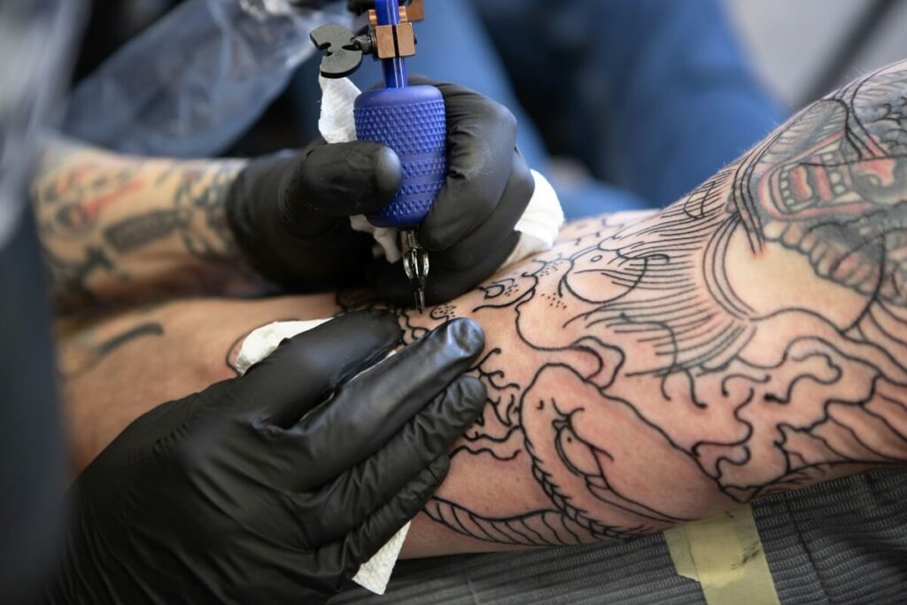 Etterbehandling for ny tatovering