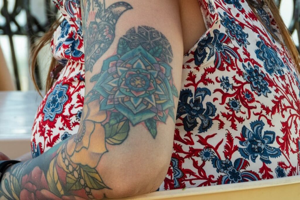 Cover-up tatovering